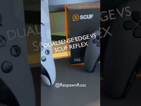 Comparing the dualsense edge vs the scuf reflex fps, which one is better? #dualsense #scuf #ps5