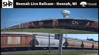 Necedah, WI Live Railcam - Necedah, WI #steelhighway live webcam