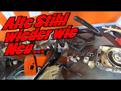 Stihl 064 Alte Motorsäge wieder in Schuss gebracht