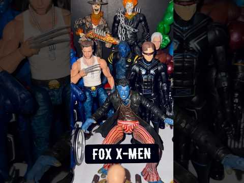 Marvel Legends: Fox X-men Collection Display #shorts