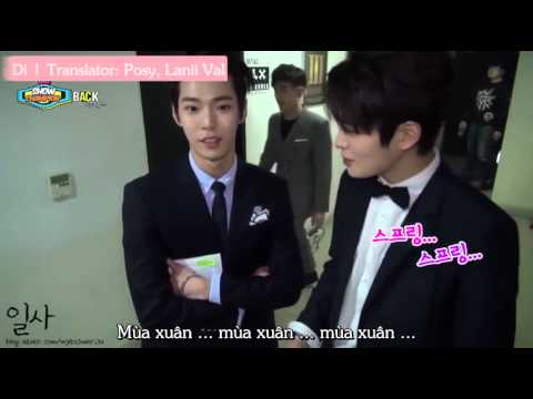[Vietsub] 150314 Show Champion Backstage - Jaehyun and Doyoung