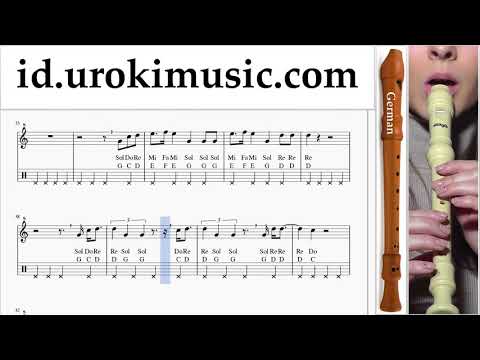 Cara Bermain Suling Recorder (G.) Maroon 5 - Girls Like You ft. Cardi B Tutorial Tab um-i592