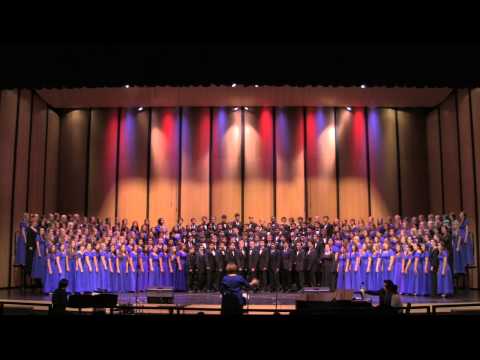 Cantate Canticum Novum by Dan Forrest Carlmont Singing Scots May 2015