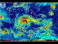Satellite Loop Showing TS Ernesto Almost A Hurricane