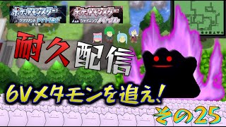 6vメタモン捕まえるまで終われない配信 その25【ポケモンBDSP】