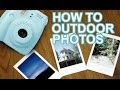 How To Take Fujifilm Instax Mini Photos Outdoors