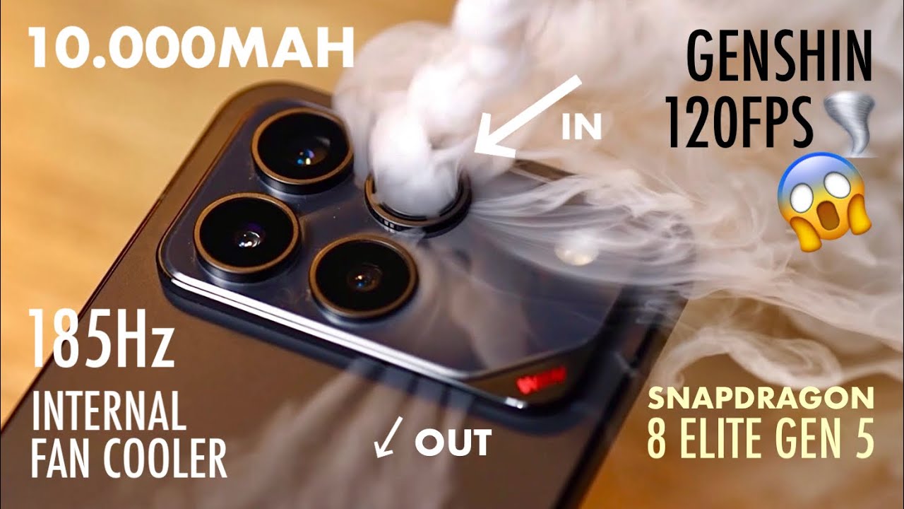 9jtan.. HONOR WIN, 10.000MAH, 185HZ, SD8GEN5, INTERNAL FAN COOLER Gilaaaaa… 