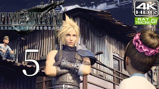 Final Fantasy 7 Remake Walkthrough Gameplay and Mods pt5 More Sector 7 Side Quests 4K 60FPS HDR