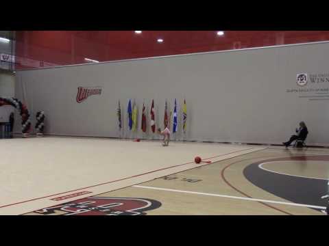 Izabella Helbin Junior Ball 2016 CDN Championships RG Comp B