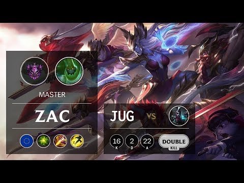 Zac Jungle vs Ekko - EUW Master Patch 9.24