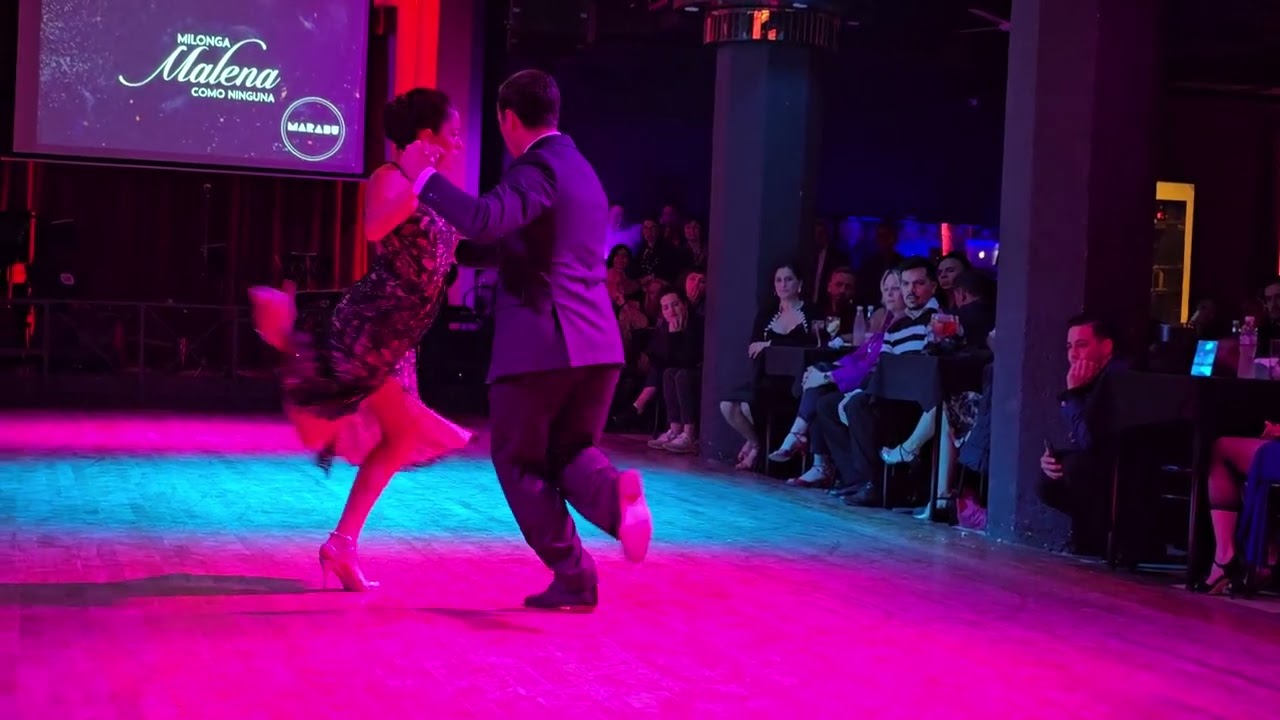Facundo Piñero y Vanesa Villalba 3/4 milonga Malena 2024