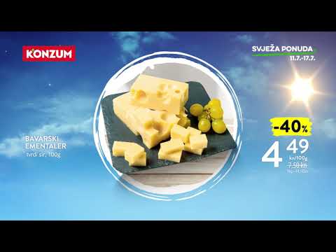 Konzum katalog svježa ponuda 11.7. – 17.7.
