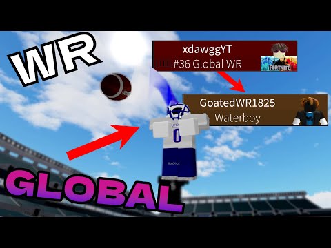 Global WR Goes UNDERCOVER in NOOB SERVERS... | Football Fusion 2