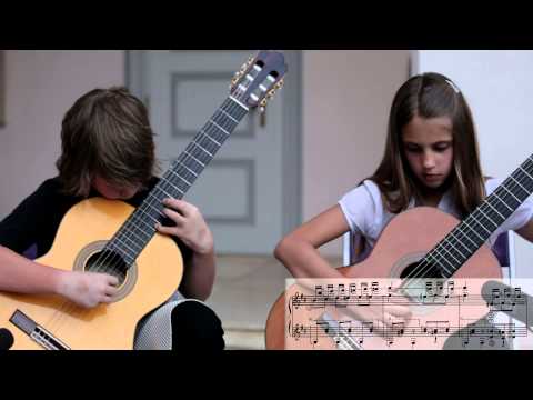 Mauro Giuliani: Polonaise concertante op. 137, br. 2 - gitarski duo „Pegla" (Piščak & Simeunović)