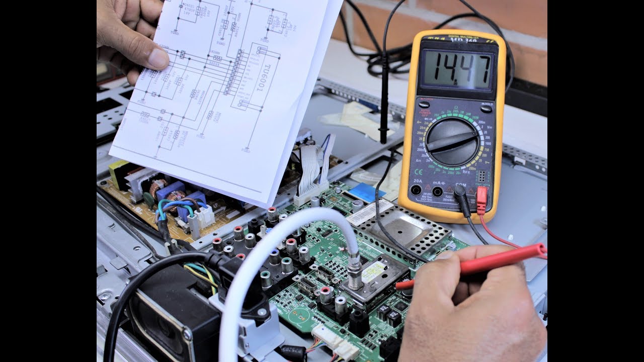Curso Básico para Conserto de TV LCD na Prática - Vídeo 01