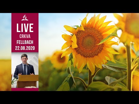 LIVE - Bogosluženje crkva Fellbach - 22.08.2020 - Dejan Mikalački