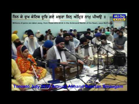 009 Toronto July 2016 Sunday AM - Bhai Bhagatjot Singh Jee