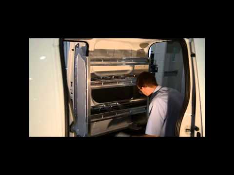 NV200 Shelving Installation by Ranger Design