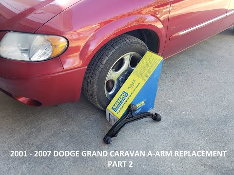 ✅( PART 2 ) DETAILED INSTALL 2001 - 2007 DODGE GRAND CARAVAN FRONT A-ARM CONTROL ARM REPLACEMENT