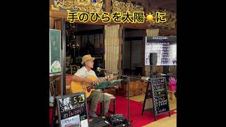 手のひらを太陽に #歌ってみた #弾き語り #ギター#ギター #昭和歌謡カバー #music #歌いながら #お寺コンサート