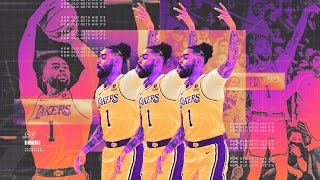 How D'Angelo Russell Broke the Lakers Franchise Record for 3's in a Season | Laker Film Room