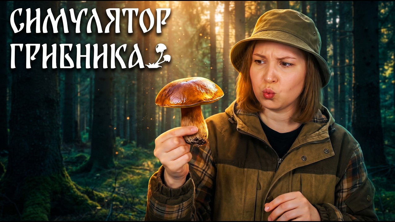 СОБИРАЕМ ГРИБЫ В ЛЕСУ! [Прохождение Симулятор Грибника Demo]