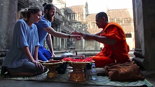Monk Gives Beautiful Blessing to Couple Before Valentine's Day