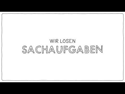 Wir lösen Sachaufgaben