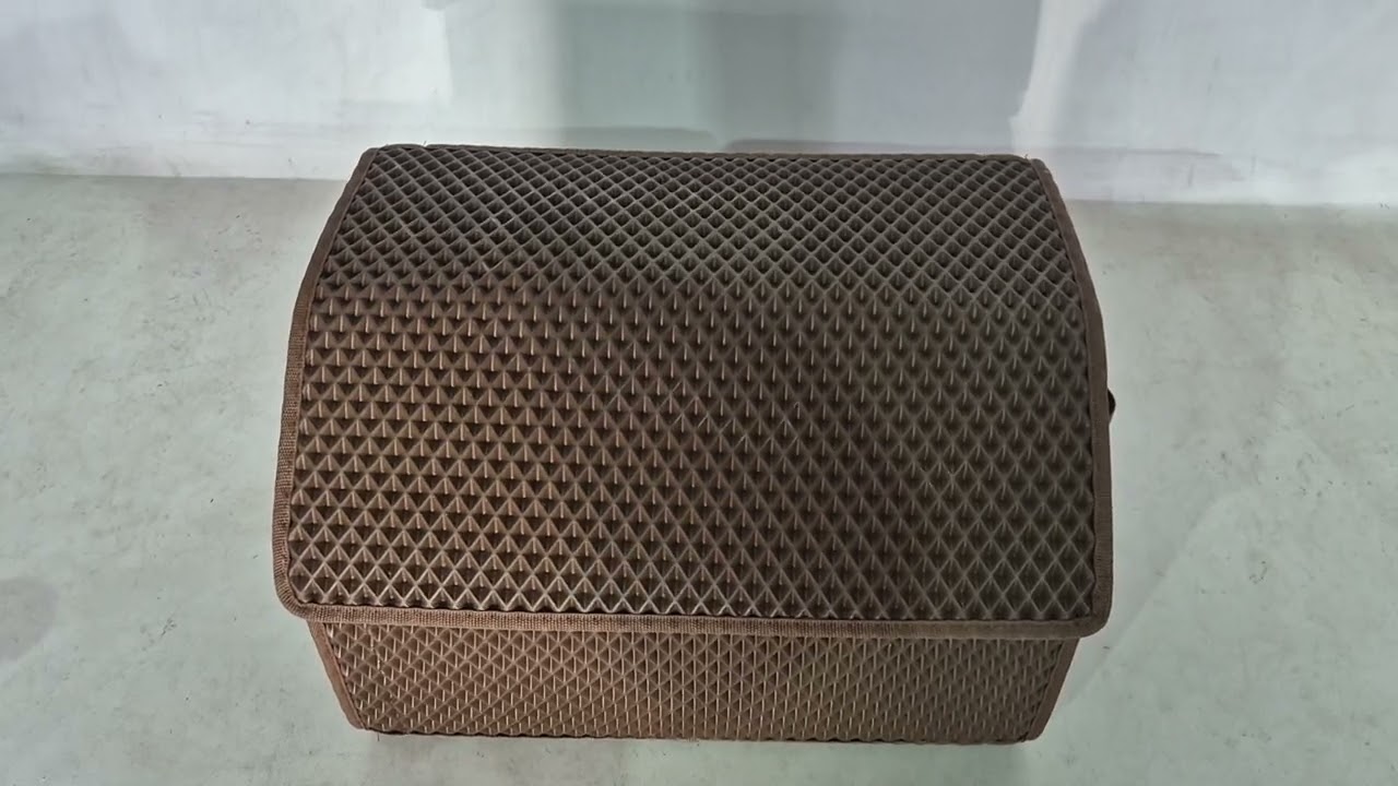 Сумка-органайзер в багажник EVA (Коричневый) Video 1