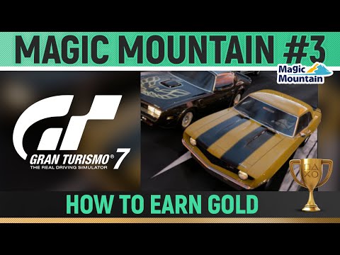 Gran Turismo 7 - Classic Muscle Car Oval Race - Magic Mountain 🏆 How to Earn Gold Guide