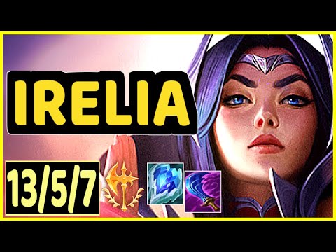 ✅IRELIA VS HEIMERDINGER - 13/5/7 KDA MID GAMEPLAY GRANDMASTER I✅