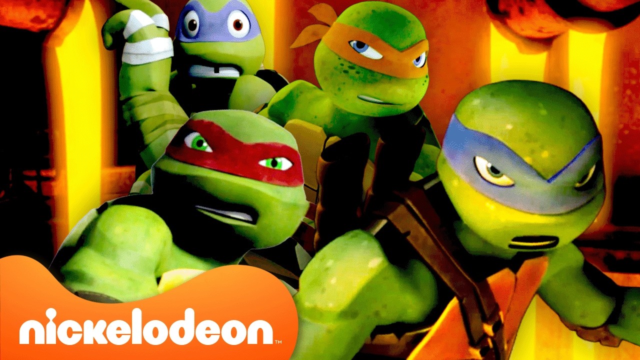 TMNT | 60 menit momen paling berani Leo, Mikey, Donnie dan Raph! | Nickelodeon Bahasa