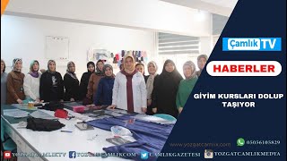 Yozgat’ta Kadınlar Hem Öğreniyor Hem Kazanıyor: Giyim Kursları Dolup T
