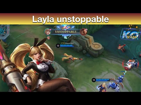 Layla Unstoppable Mobile Legends Bang Bang #mlbb #mlbbesports