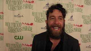 Elliott Yamin American Idol and L.A. Dodger anthem singer; at the Hollywood Christmas Parade
