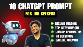 Land Your Dream Job with These 10 ChatGPT Prompts | How to Use ChatGPT to Get a Job in 2025