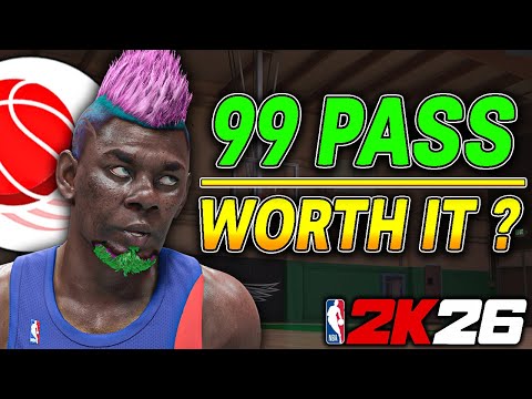 99 Pass Accuracy | 76 vs 93 vs 99 | NBA 2K26 Passing Breakdown 🎯