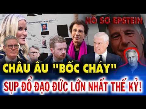 Châu Âu rúng động vì di sản đen tối Epstein.