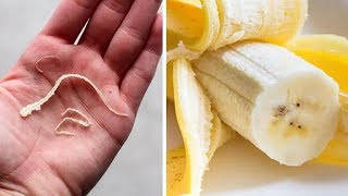 What do those weird string things on a banana do to your body?