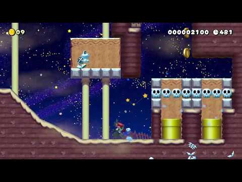 Skull desert (Super Mario Maker 2)