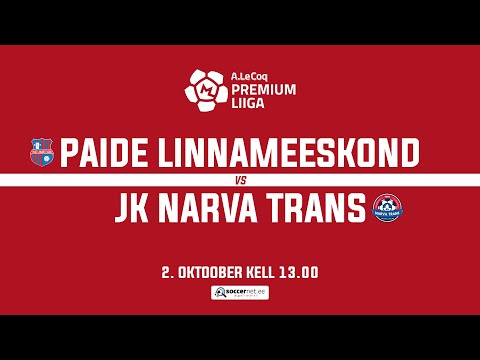 PAIDE LINNAMEESKOND - JK NARVA TRANS, PREMIUM LIIGA 26. voor