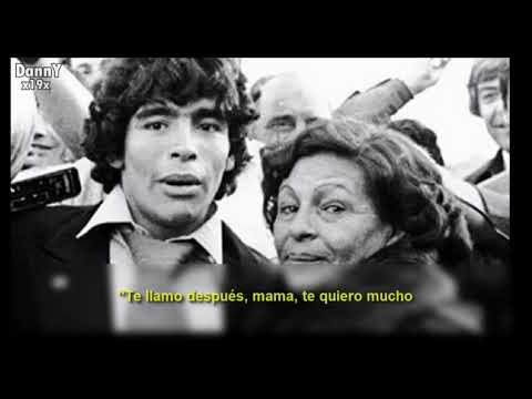La conversación de Diego Maradona con su mamá a los minutos de ser campeón mundial en 1986.