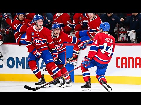 Nick Suzuki leads Canadiens comeback with two HUGE goals