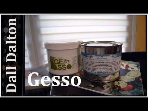 Gesso OLEJNE VS AKRYLOWE