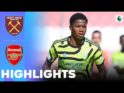 Arsenal vs West Ham United | Martin Obi Scores 5 Goals | Highlights | U18 Premier League 14-04-2024