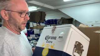 Corona Time  - Beer Cooler Box ice Box