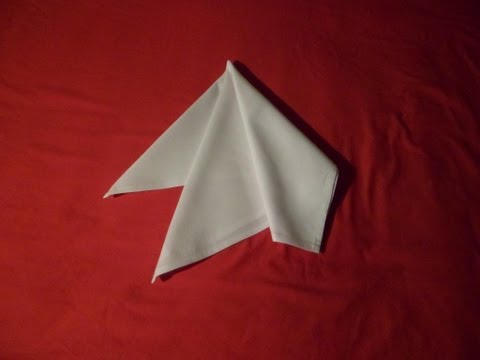 How To Fold Napkins - French Fold (napkin folds)