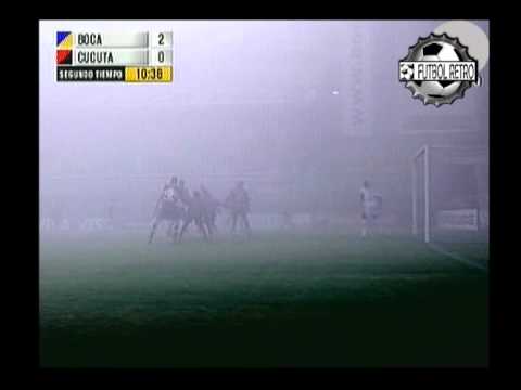 Boca Jrs 3 vs Cucuta 0  Copa Libertadores 2007  FUTBOL RETRO