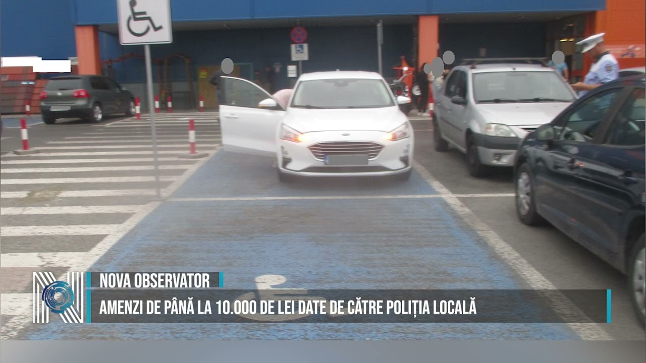 Amenzi de până la 10.000 de lei date de către Poliția Locală