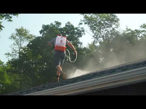 Go Nano Roof Spray Application Demo